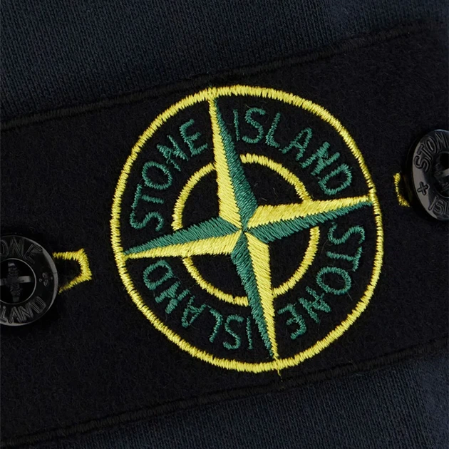Stone Island Crew Neck Sweatshirt Organic Cotton Feece (L1S156100060-S0051 V0020) - зображення 3