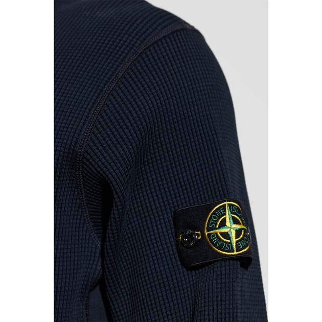 Кофта Stone Island Navy blue Crew Neck Sweater L1S156100056-S0044 V0020 - зображення 4