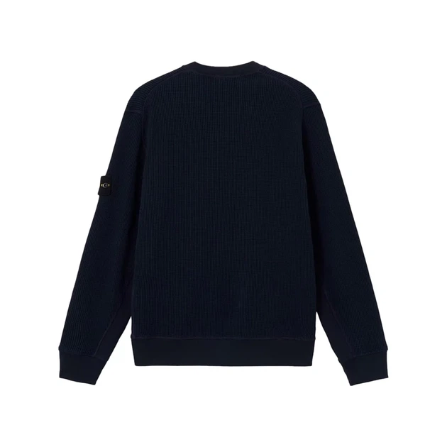 Кофта Stone Island Navy blue Crew Neck Sweater L1S156100056-S0044 V0020 - зображення 5
