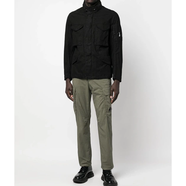 C.P. Company 50 Filly Gum Field Jacket - Black (L) 14CMOW358A006233G999 - изображение 9