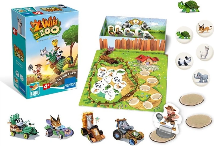 Настільна гра Granna Втечи з зоопарку (5900221004816) - зображення 2