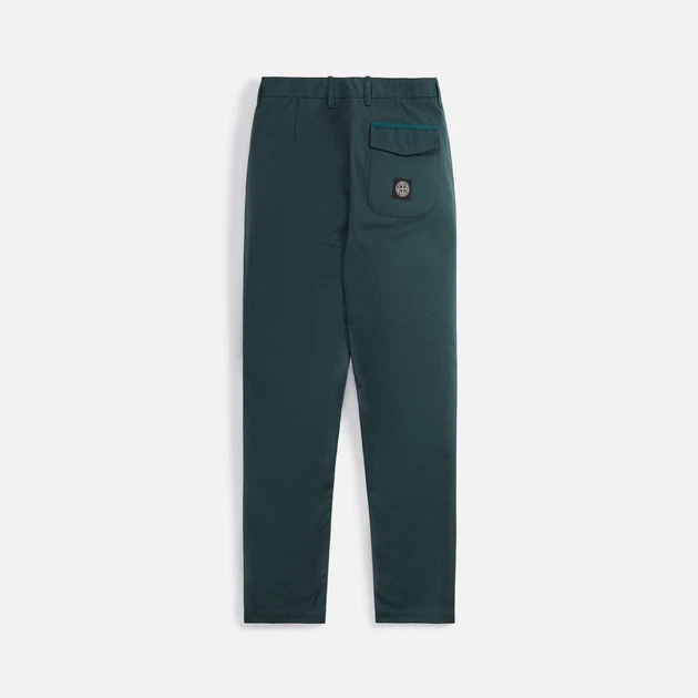 Штаны Stone Island Gabardine Workwear Trouser Green 781532128-V0053 36 - изображение 3