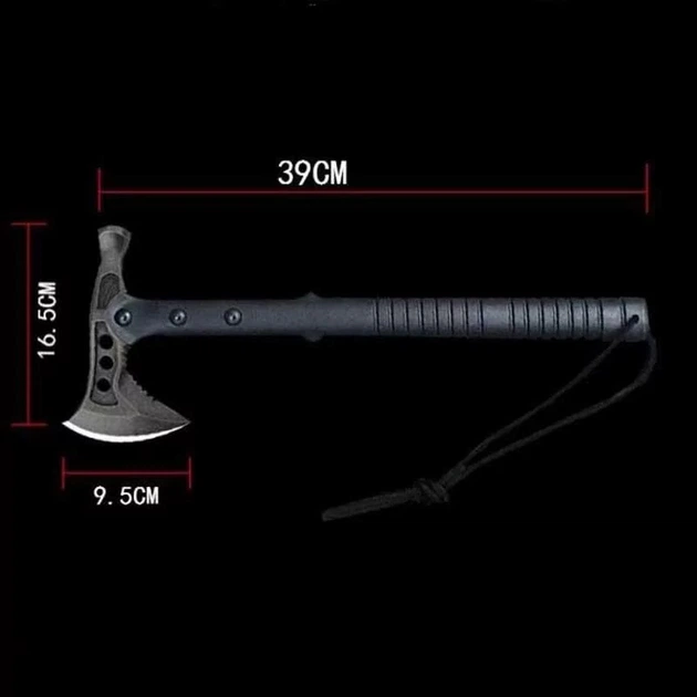 Топор туристический SOG 0885-3-3 с молотком и нейлоновым чехлом с креплением на пояс (5024795) - изображение 3
