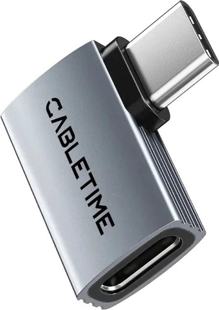 Перехідник CABLETIME USB 4.0 Type-C - OTG USB 4.0 Type-C, 0.1 м Black (CP83G) - Фото 1 Перехідник CABLETIME USB 4.0 Type-C - OTG USB 4.0 Type-C, 0.1 м Black (CP83G) - зображення 1