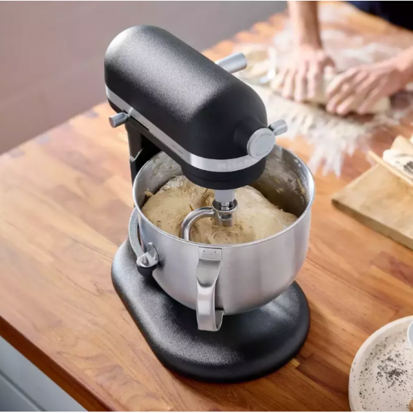 Кухонне обладнання KitchenAid Artisan 6,6 л 5KSM70SHXEBK з підйомною чашею, колір чугун - зображення 3