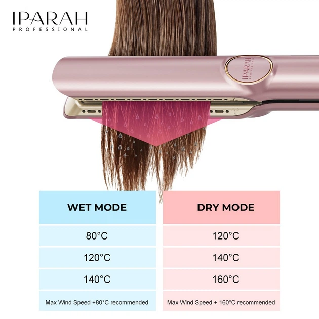 Фен-стайлер IPARAH 2 в 1 P-099, 2 режими, 3 рівні температури, 110000RPM, 1300 Вт - зображення 5