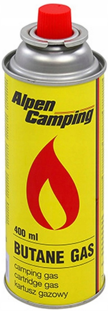 Газовий балончик 227г 400мл 28шт. Alpen Camping - зображення 2