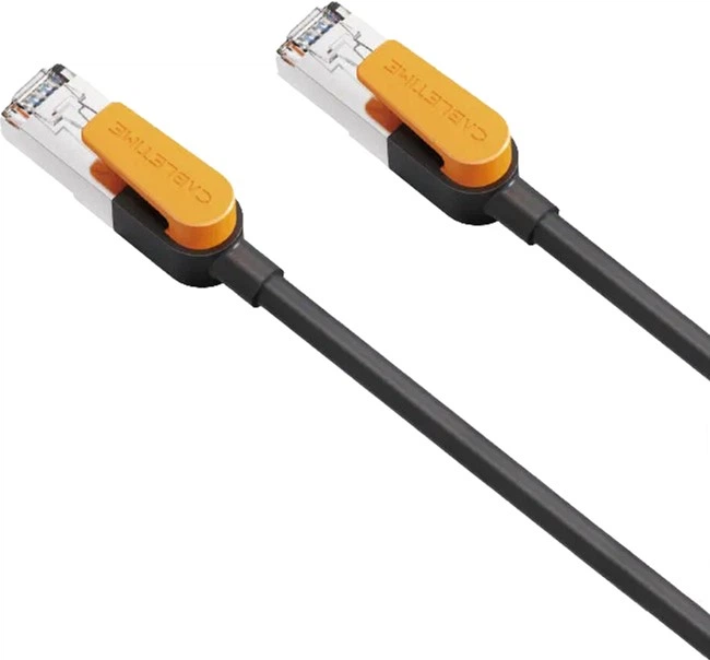 Патч-корд Cabletime CAT6 FTP Ethernet, rj-45 - rj-45, 8 жил 0.5 м Black (CN61E) - Фото 1 Патч-корд Cabletime CAT6 FTP Ethernet, rj-45 - rj-45, 8 жил 0.5 м Black (CN61E) - изображение 1
