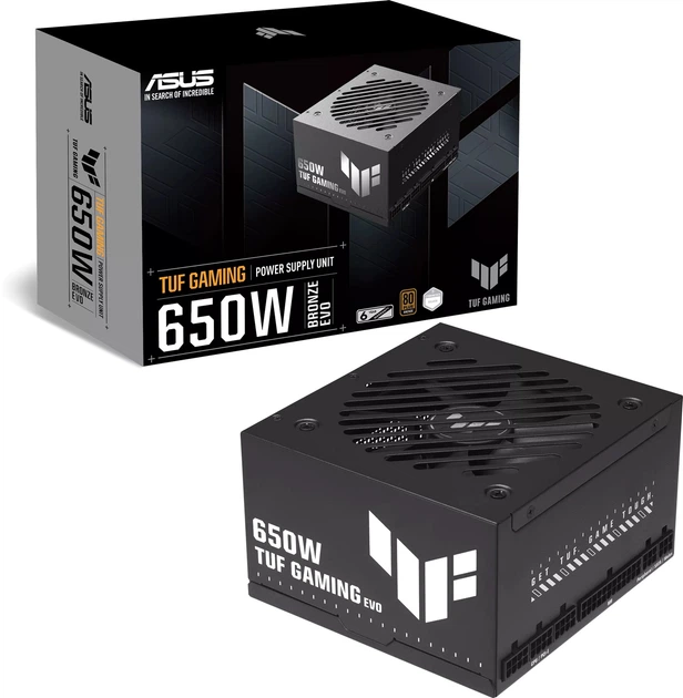 Блок питания ASUS TUF Gaming 650W Bronze EVO (90YE00D6-B0NA00