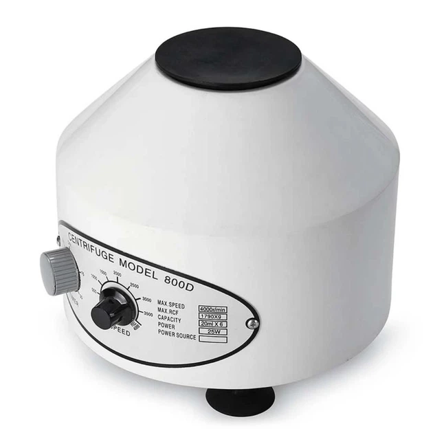 Центрифуга лабораторна 800D (цифрова, 4000 об/хв, 6*20мл, таймер, 1790g) - зображення 3