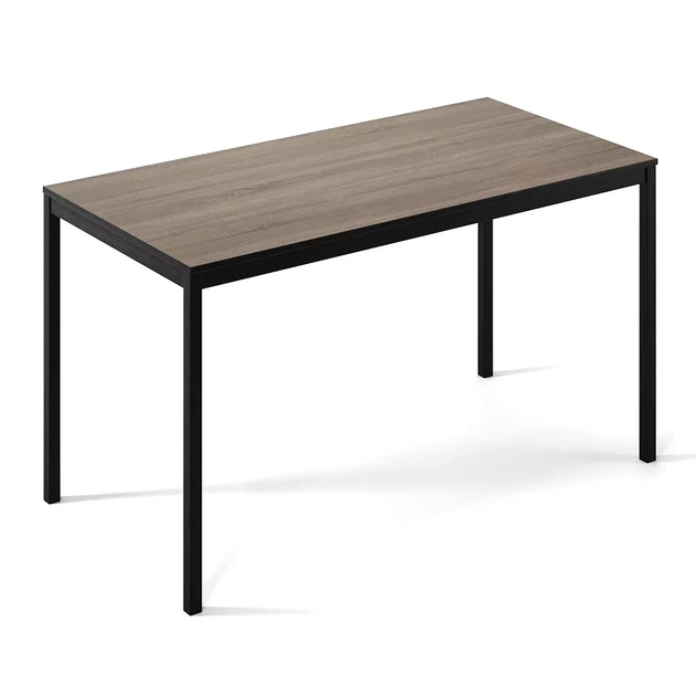 Письменный стол Art in Head Brevity Loft standart 1400х750х670 Дуб винтаж оксид/Чёрный металл (TB04090000030) - Фото 1 Письменный стол Art in Head Brevity Loft standart 1400х750х670 Дуб винтаж оксид/Чёрный металл (TB04090000030) - изображение 1