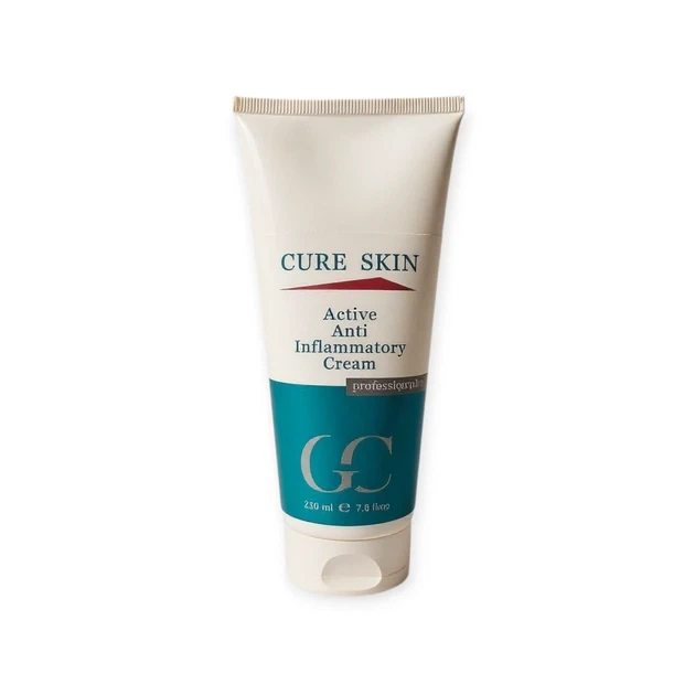Противовоспалительный себорегулирующий крем для проблемной кожи Cure Skin Active Anti Inflammatory Cream 230 мл - Фото 1 Противовоспалительный себорегулирующий крем для проблемной кожи Cure Skin Active Anti Inflammatory Cream 230 мл - изображение 1