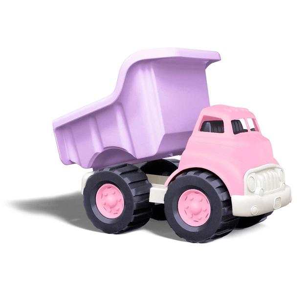 Samochód zabawkowy Green Toys Dump Truck Wywrotka Różowa 2999400 (0816409010102) - obraz 2