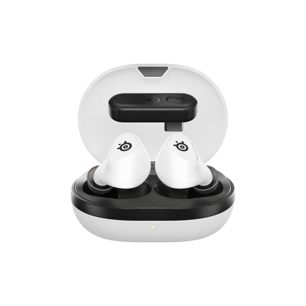 Навушники SteelSeries Arctis GameBuds Bluetooth White - Фото 1 Навушники SteelSeries Arctis GameBuds Bluetooth White - зображення 1