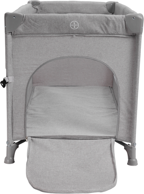 Кровать-манеж Velano Tino детская со вторым ярусом и пеленатором Light grey (4820296760268) - изображение 7