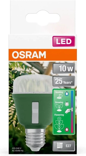 Світлодіодна фітолампа OSRAM Star Grow T60 10 Вт Clear E27 (4058075845787) - зображення 2