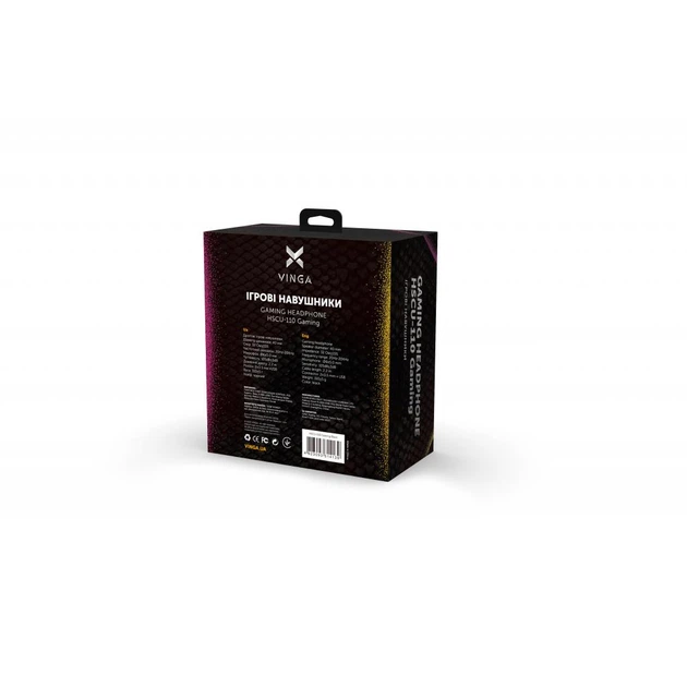 Наушники Vinga HSCU-110 Gaming Black - Фото 5 Наушники Vinga HSCU-110 Gaming Black - изображение 5