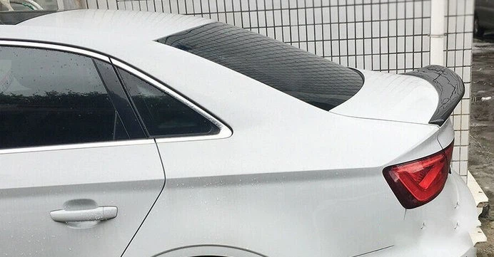 Audi A3 2014- SD спойлер карбоновый Ducktail L2339 - изображение 6