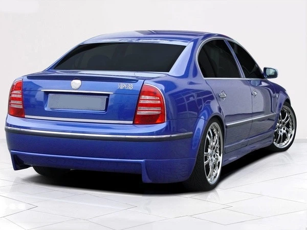 Skoda Superb 2002-2008 Спойлер крышки багажника на багажник Skoda Шкода Superb 2002-2008 АМ0026983 - изображение 2