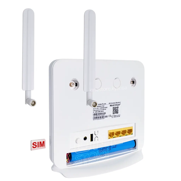 4G Wi-Fi роутер c аккумулятором World Vision CONNECT STANDARD - изображение 3