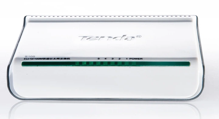Коммутатор Tenda S108 8 port 10/100BaseTX - Фото 1 Коммутатор Tenda S108 8 port 10/100BaseTX - изображение 1