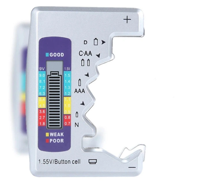 Цифровой тестер батареи LCD-BT886 AA/AAA/9V/1.5V - изображение 2