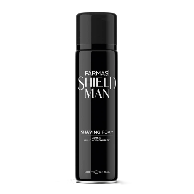 Піна для гоління Shield Man Amino Acid,Farmasi 200 мл - Фото 1 Піна для гоління Shield Man Amino Acid,Farmasi 200 мл - изображение 1