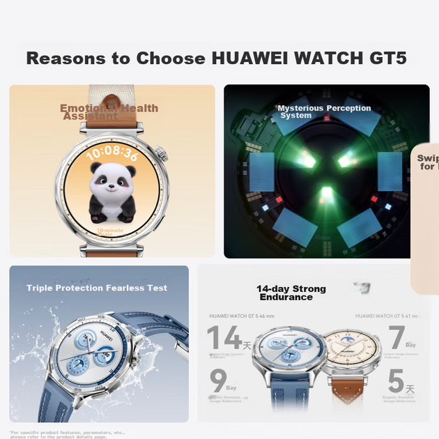Смарт-часы Huawei Watch GT 5 46mm Blue - изображение 10