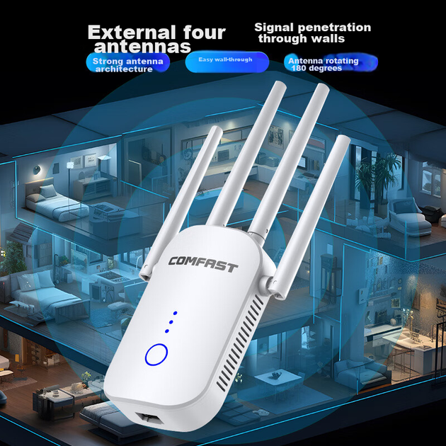 Ретранслятор COMFAST CF-WR758AC V3 - зображення 5