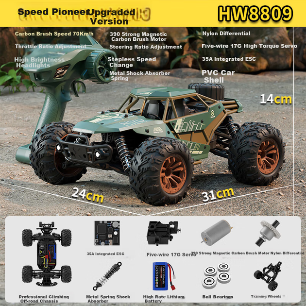 Автомобіль на радіокеруванні SODEEP HW8809 (100155132666) - зображення 2