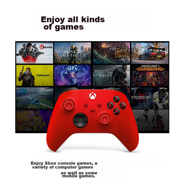 Беспроводной игровой контроллер Microsoft Xbox Wireless Controller Pulse Red - изображение 12