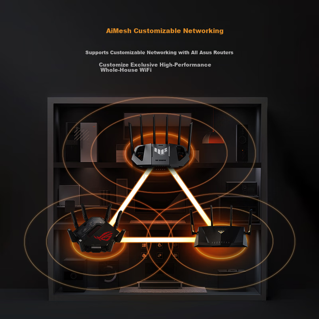 Маршрутизатор ASUS TUF Gaming BE6500 - изображение 3