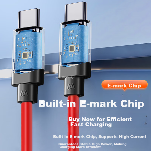 Мережевий зарядний пристрій Trendsetter 80W USB-C Black - зображення 9