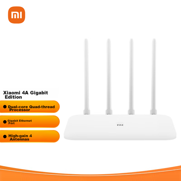 Маршрутизатор Xiaomi Mi Router 4A Gigabit Edition - Фото 3 Маршрутизатор Xiaomi Mi Router 4A Gigabit Edition - зображення 3