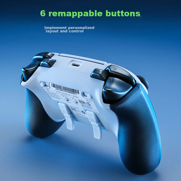 Бездротовий ігровий контролер Razer Wolverine V2 Pro Wireless PlayStation 5 & PC Gaming Controller White - зображення 4