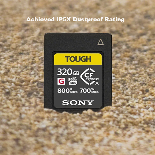 Карта памяти Sony Tough CFexpress Type A 80GB R800/W700 - Фото 4 Карта памяти Sony Tough CFexpress Type A 80GB R800/W700 - изображение 4