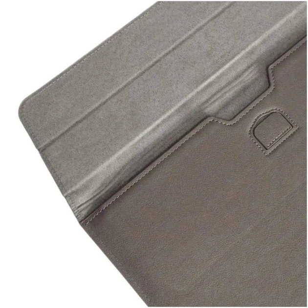 Чехол PU Sleeve Case для MacBook 15 дюймов коричневый Полиуретан защитный аксессуар для ноутбука - изображение 4