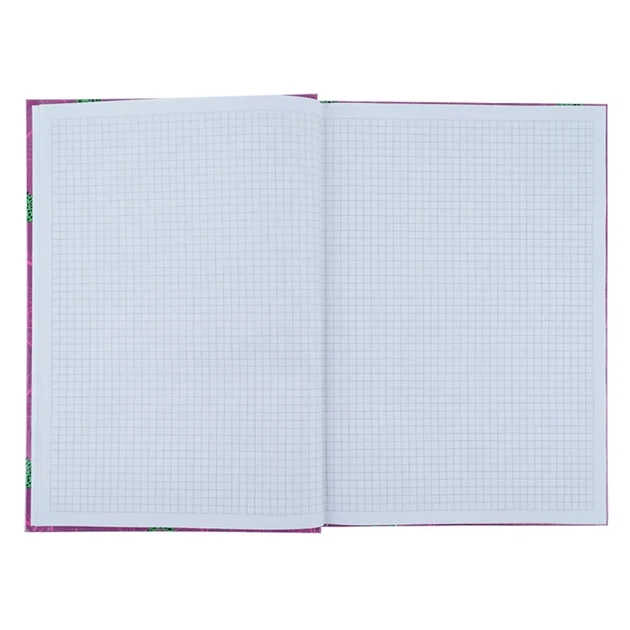 Книга записная Axent Leopard А4, 96 листов, клетка, розовая 8422-555-A - изображение 3