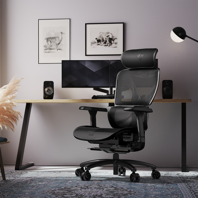Кресло игровое TX3 XTC Mesh Black (TEGC-3054101.11) - Фото 9 Кресло игровое TX3 XTC Mesh Black (TEGC-3054101.11) - изображение 9