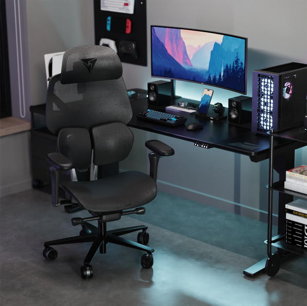 Кресло игровое TX3 Flex Pro Mesh Black (TEGC-3076101.12) - изображение 9