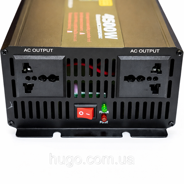 Инвертор 12 220V 4500 Вт чистый синус Eryuan преобразователь напряжения - изображение 3