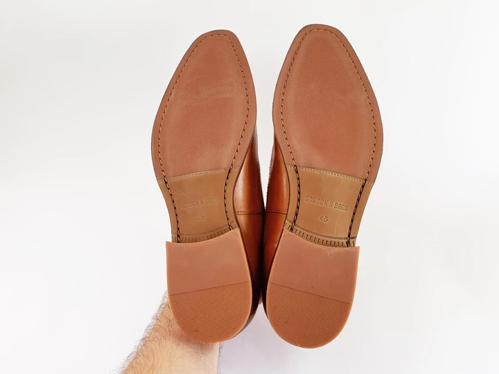 Мужские туфли GORDON & BROS 45 29 см 10 UK світлокоричневі - Фото 4 Мужские туфли GORDON & BROS 45 29 см 10 UK світлокоричневі - изображение 4