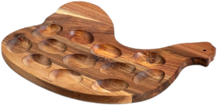 Підставка для яєць Homla Mooka у формі курки 33х26 см (5906496738296) - зображення 2