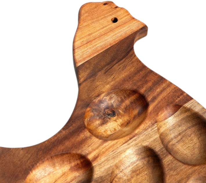 Підставка для яєць Homla Mooka у формі курки 33х26 см (5906496738296) - зображення 3