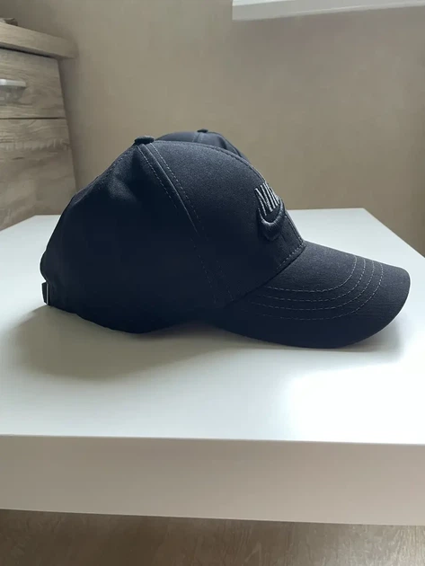 Бейсболка кепка Nike Найк черная - Фото 3 Бейсболка кепка Nike Найк черная - изображение 3