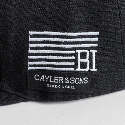 Кепка сніпбек SnapBack чорна Cayler&sons - Фото 6 Кепка сніпбек SnapBack чорна Cayler&sons - изображение 6