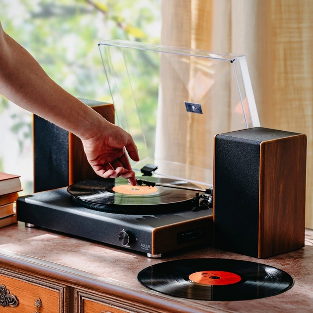 Gramofon Adler AD 1915 z USB i Bluetooth (5905575907615) - obraz 15