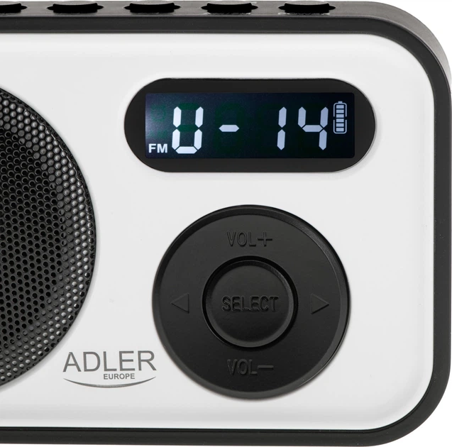 Odbiornik radiowy Adler AD 1906 PLL AM/FM (5905575905499) - obraz 8