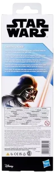 Zabawka-figurka Hasbro Gwiezdne wojny Darth Vader Titan Hero Series 30 cm (5010996294845) - obraz 4