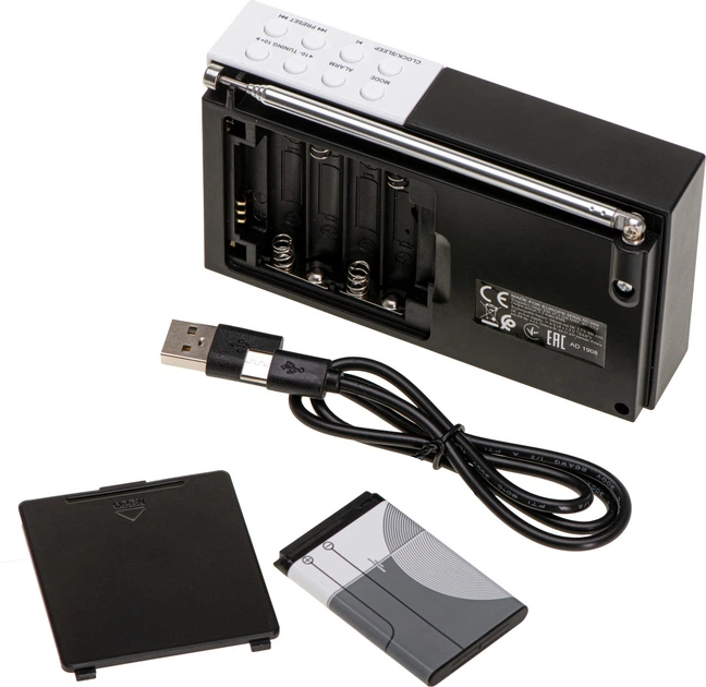 Odbiornik radiowy Adler AD 1908 PLL AM/FM (5905575905512) - obraz 8